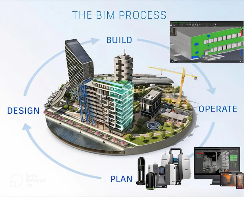 Giải pháp thành lập và triển khai mô hình BIM